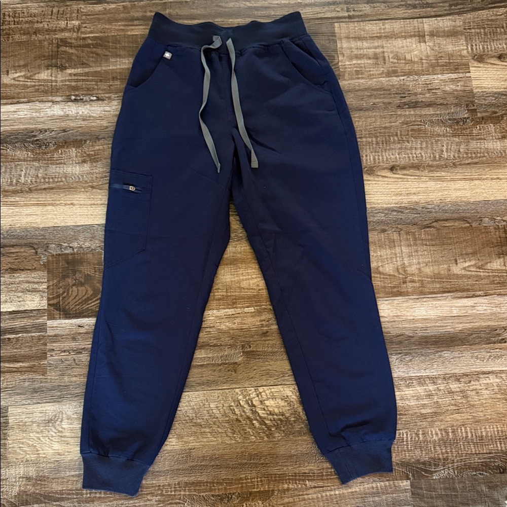 Figs Navy Blue Scrub Pants